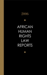 African Human Rights Law Reports 2006