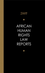 African Human Rights Law Reports 2007