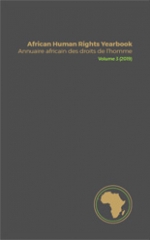 African Human Rights Yearbook / Annuaire africain des droits de l’homme 3 (2019)