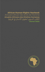 African Human Rights Yearbook / Annuaire africain des droits de l’homme 5 (2021)